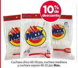 Zorro Max cuchara chica cuchara mediana y cuchara sopera oferta