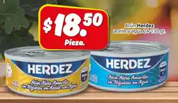 Zorro Herdez atún aceite y agua oferta