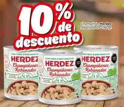 Zorro Herdez champiñón rebanado oferta