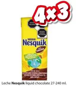 Zorro Nestlé nesquik leche liquid chocolate oferta