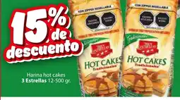 Zorro 3 estrellas harina hot cakes oferta