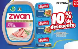 Zorro zwan Jamón pierna man premium oferta