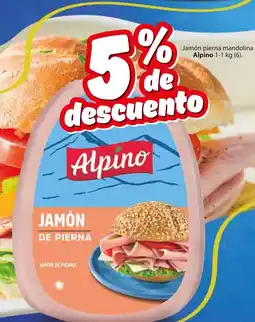 Zorro Alpino jamón pierna mandolina oferta