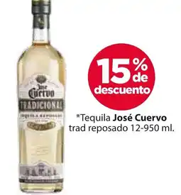 Zorro José cuervo tequila trad reposado oferta