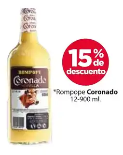 Zorro Coronado rompope oferta