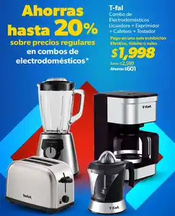 Sam's Club T-fal combo de electrodomésticos licuadora + exprimidor oferta