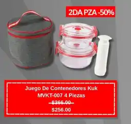 Muebles América Kuk juego de contenedores oferta