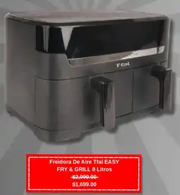 Muebles América T-fal freidora de aire easy fry & grill oferta