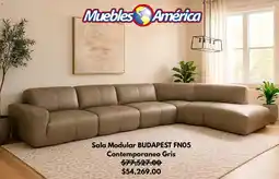 Muebles América Sala modular BUDAPEST FN05 oferta