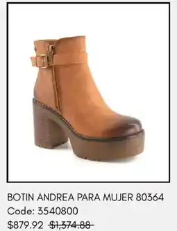 Andrea Botin andrea para mujer 80364 oferta