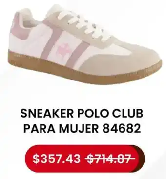 Sneaker polo club para mujer 84682