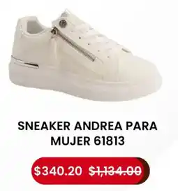 Andrea Sneaker andrea para mujer 61813 oferta