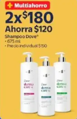 Walmart Dove shampoo oferta