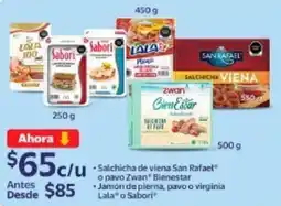 Walmart San rafael salchicha de viena oferta