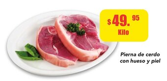 Super Aki Pierna de Cerdo con Hueso y Piel oferta