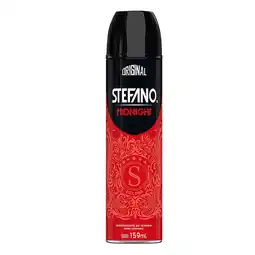Farmacias YZA Stefano Midnight Aerosol Caballero 113 g 1 Unidad oferta