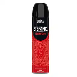 Farmacias YZA Stefano Midnight Aerosol Caballero 113 g 1 Unidad oferta