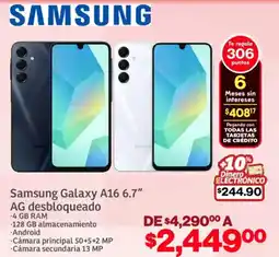 Soriana Mercado Samsung galaxy A6 6.7" oferta
