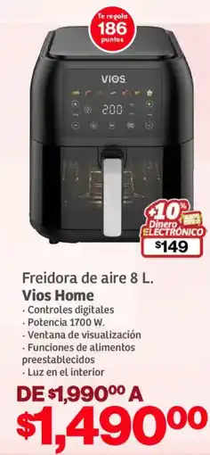 Soriana Mercado Vios home freidora de aire oferta