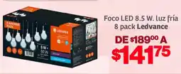 Soriana Mercado Ledvance foco led luz fría oferta