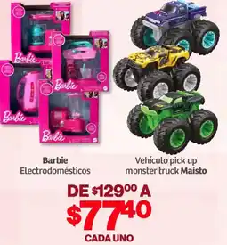 Soriana Mercado Barbie electrodomésticos oferta