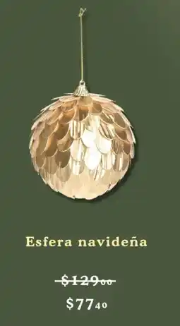 Liverpool Esfera navideña oferta