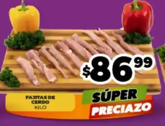 Merco Fajitas de cerdo oferta