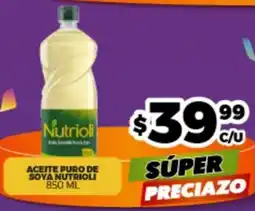 Merco Nutrioli aceite puro de soya oferta