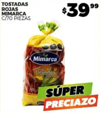 Merco Mimarca tostadas rojas oferta