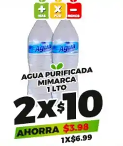 Merco Mimarca agua purificada oferta