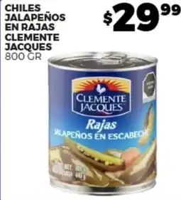 Merco Clemente jacques chiles jalapeños en rajas oferta