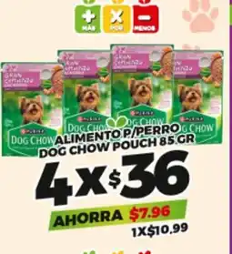 Merco Dog chow alimento p/perrog pouch oferta