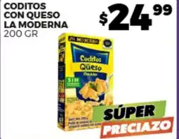 Merco La moderna coditos con queso oferta