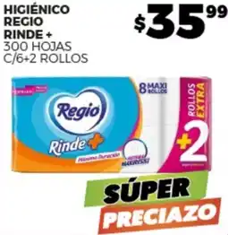 Merco Regio higiénico rinde + oferta