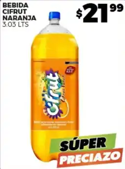 Merco Cifrut bebida naranja oferta