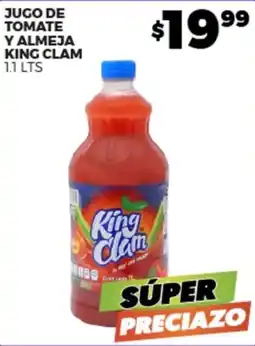 Merco King clam jugo de tomate y almeja oferta