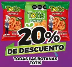 Merco Totis todas las botanas oferta