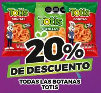 Merco Totis todas las botanas oferta