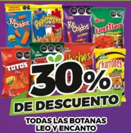 Merco Leo y encanto todas las botanas oferta