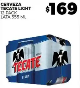 Merco Tecate cerveza light oferta