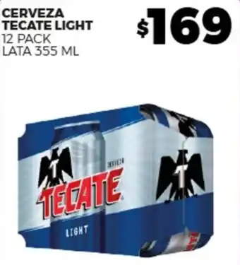 Merco Tecate cerveza light oferta