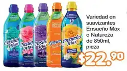 Merza Ensueño Max o Natureza suavizantes oferta