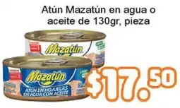 Merza Mazatún atún en agua o aceite oferta