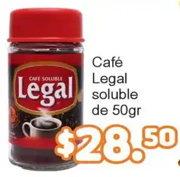 Merza Legal café soluble oferta
