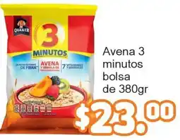 Merza Quaker avena 3 minutos oferta