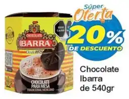 Merza Ibarra chocolate oferta