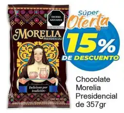 Merza Morelia presidencial chocolate oferta