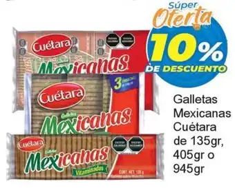 Merza Cuétara Mexicanas galletas oferta