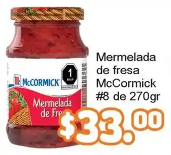 Merza McCormick mermelada de fresa oferta