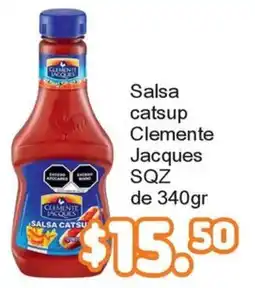 Merza Clemente Jacques SQZ salsa catsup oferta